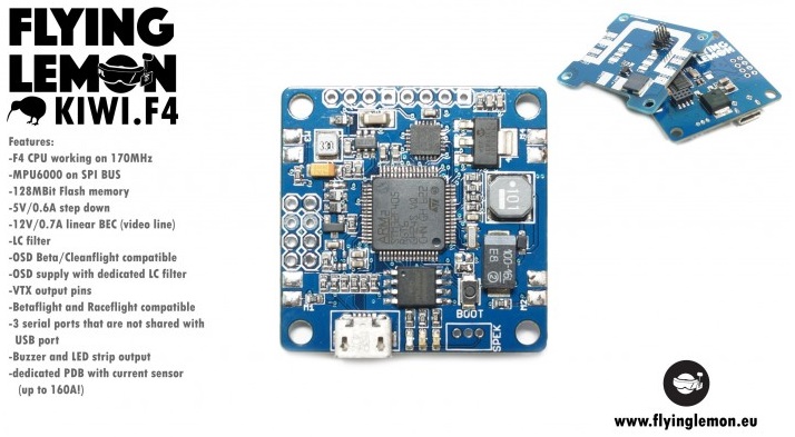 kiwif4 flight controller