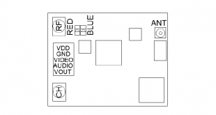 VTX empilable Dragonfly 8.5G diagramme