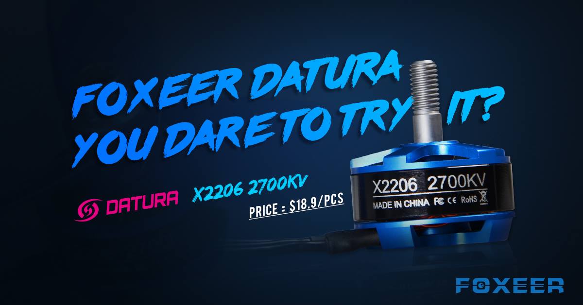 foxeer datura X2206 2700KV