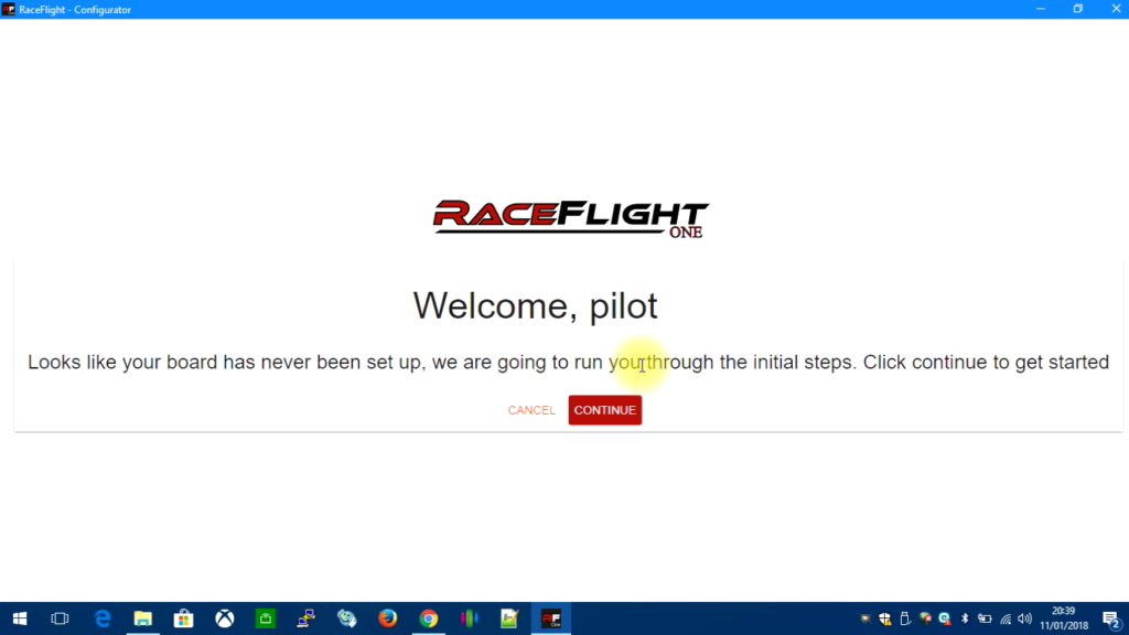 tuto-flash-raceflight-one-14-conf-auto