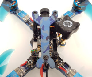 Test Eachine Wizard TS215 top plate