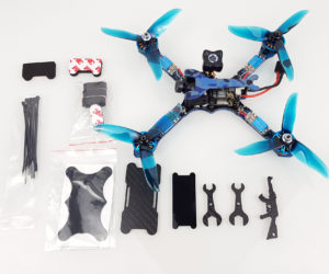 Test Eachine Wizard TS215 contenu package