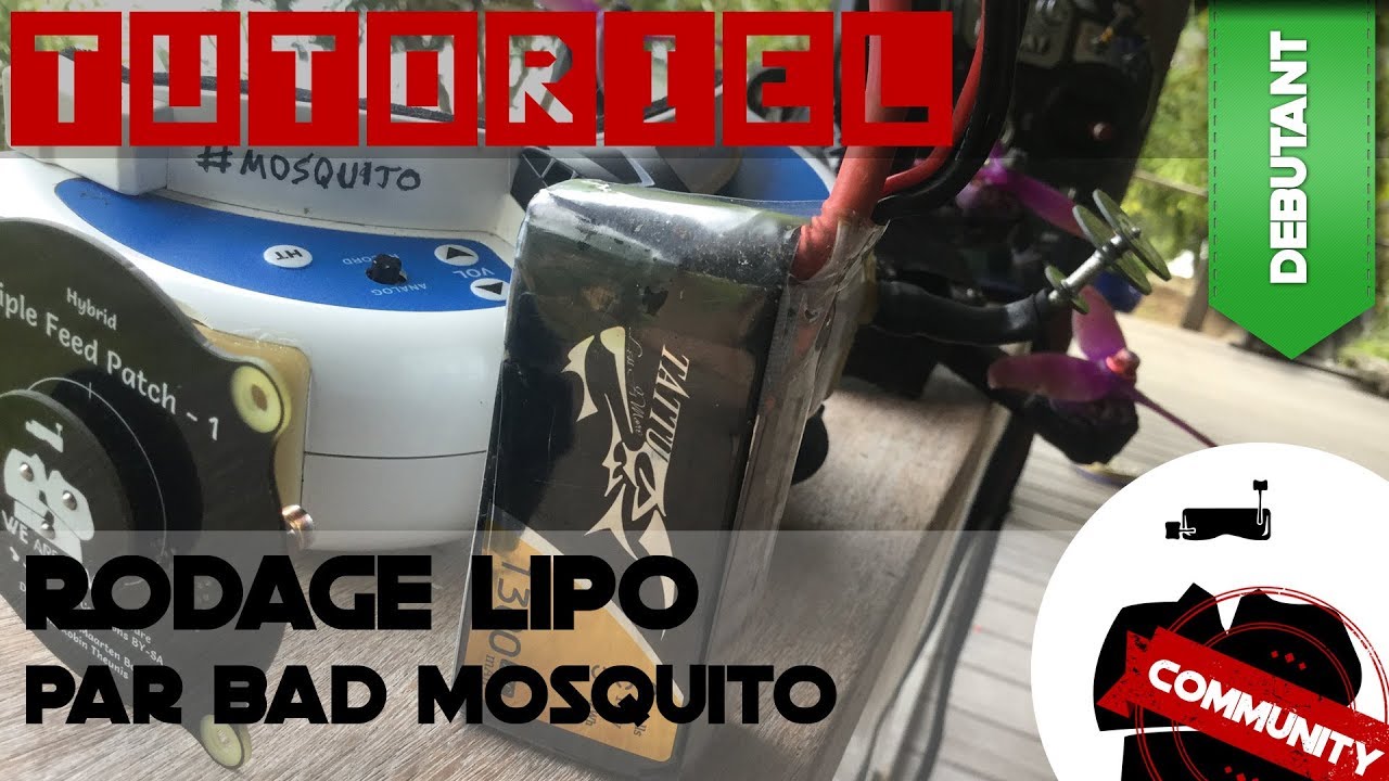 Rodage LiPo, la méthode Bad Mosquito