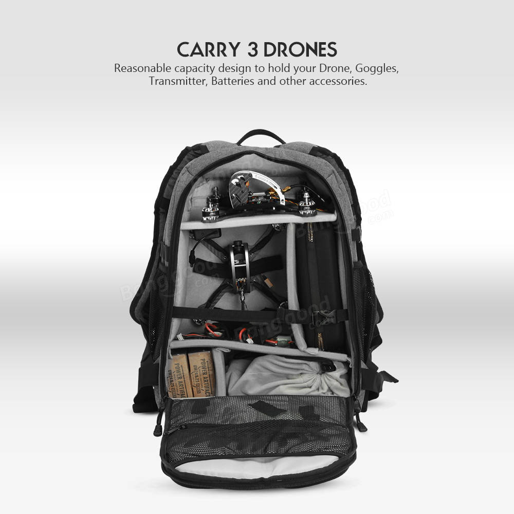 Realacc Backpack Case sac à dos drones racers