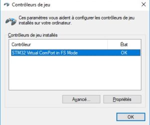 usb_hid_cdc contôleurs de jeu