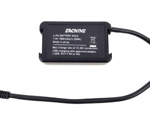 Test Eachine EV200D Review Demo 010 batterie