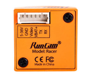 branchement connectique runcam racer