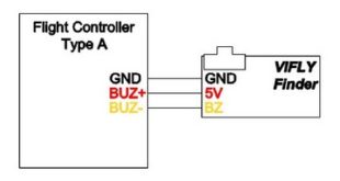 Branchement buzzer VIFLY Finder