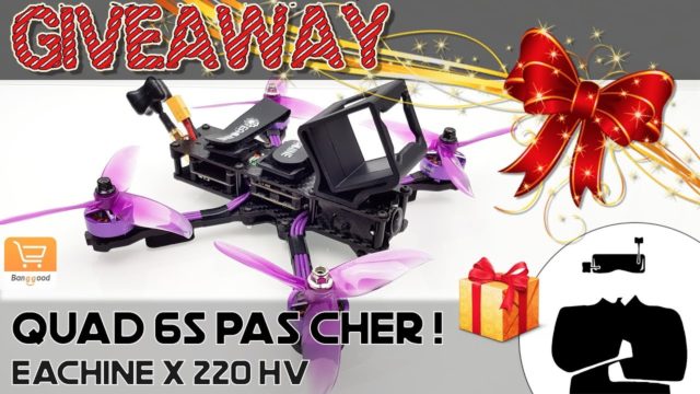 Drone Eachine Wizard X220HV, LE cadeau de Noël 🎁 !