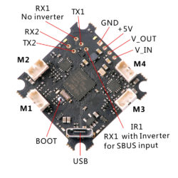 Crazybee F4 Pro bottom