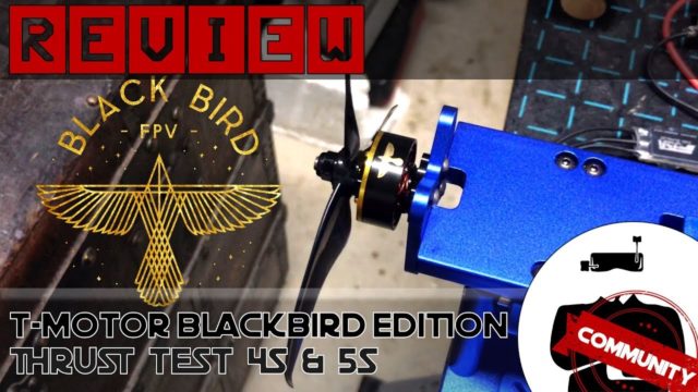 test t-motor blackbird edition