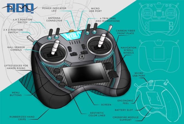 radiocommande RaceDayQuads frsky