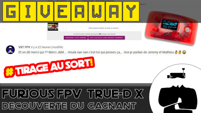 gagnant furious fpv true-d x