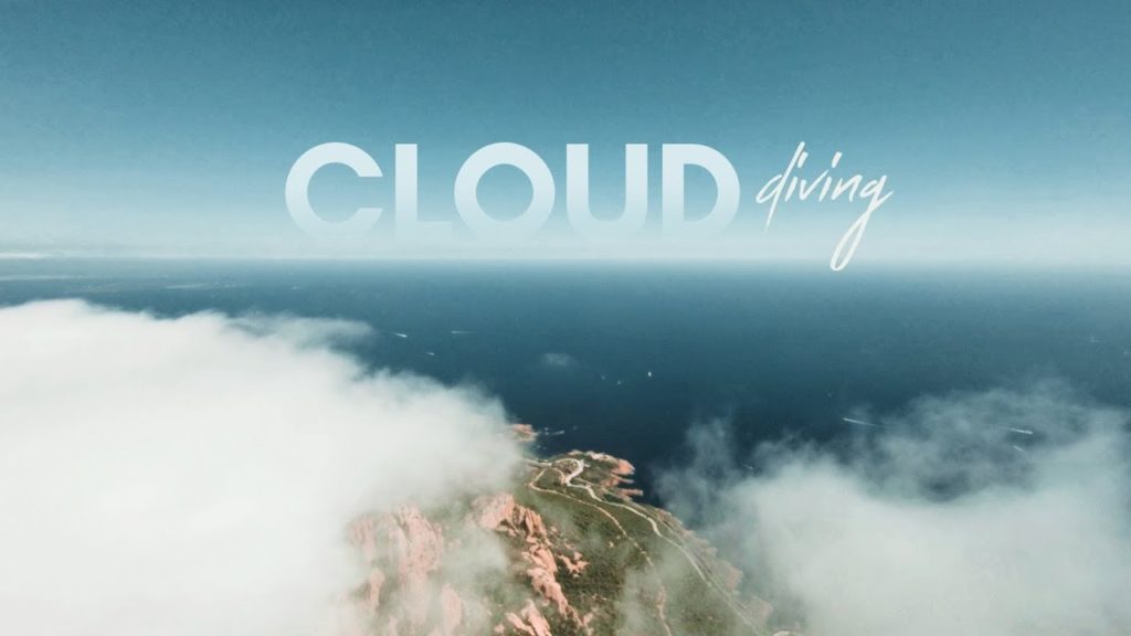 drone fpv cloud diving