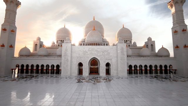 mosquée d'Abu Dhabi