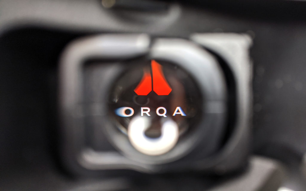 Test Orqa FPV.One 023 lens logo