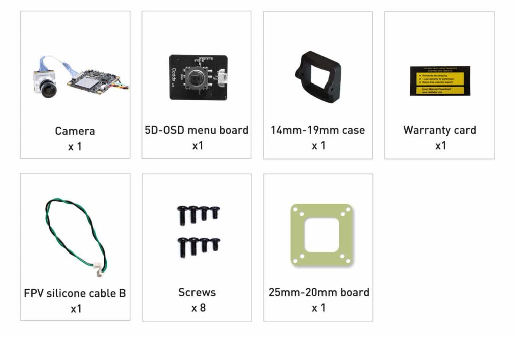 packaging caddx loris