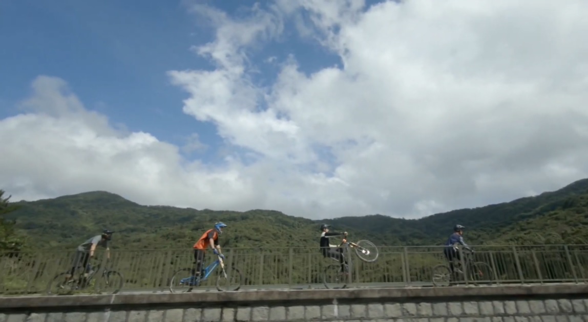 MTB VS DRONE AT HONG KONG