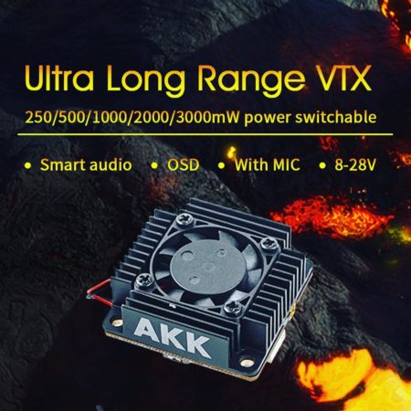 test AKK Ultra Long Range VTX 3000mW
