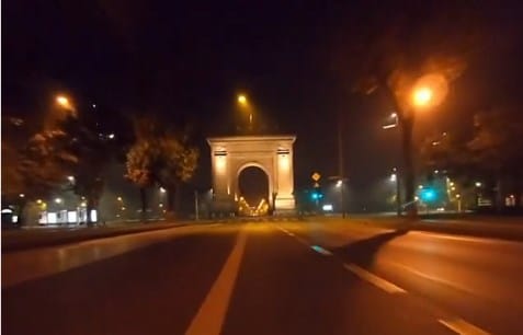 drone fpv Arc de Triomphe