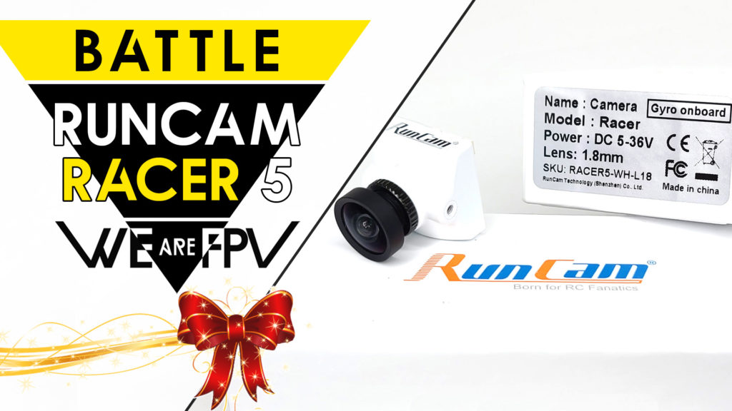 Test RunCam Racer 5