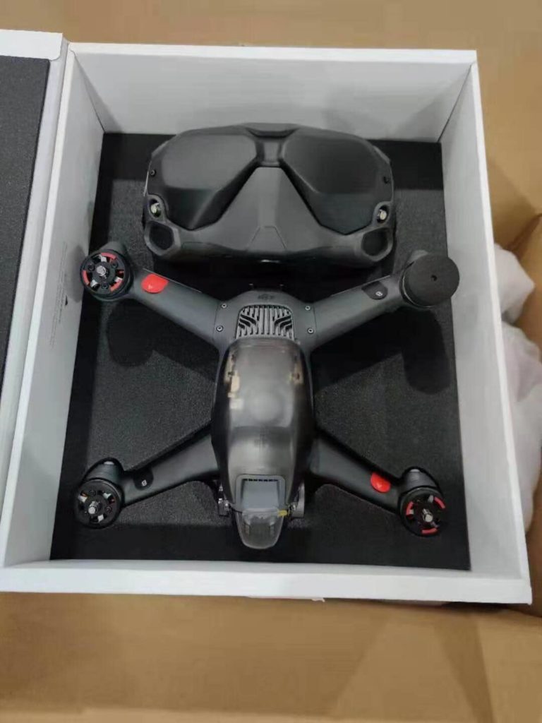 unboxing dji fpv combo