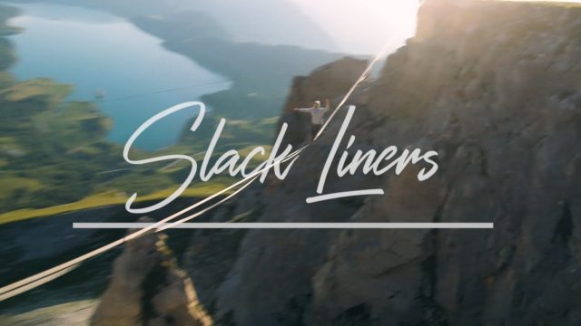 slack liners drone fpv