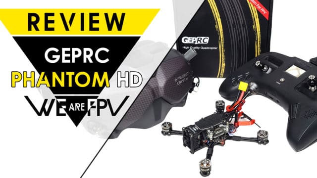 test GEPRC Phantom HD Review Settings