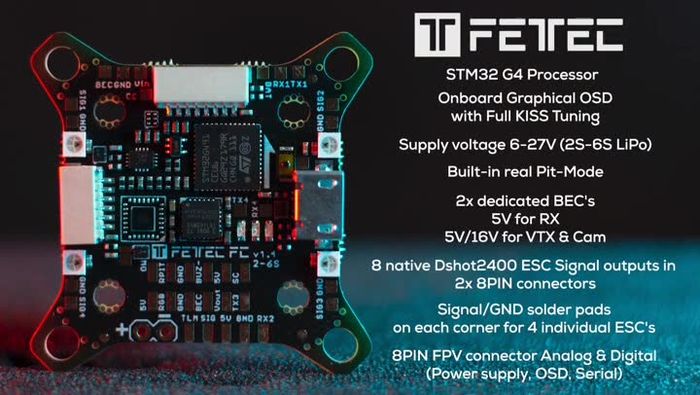 test FETtec FC G4 PIDS