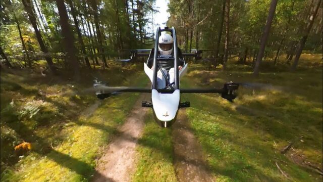 Jetson ONE transport en drone