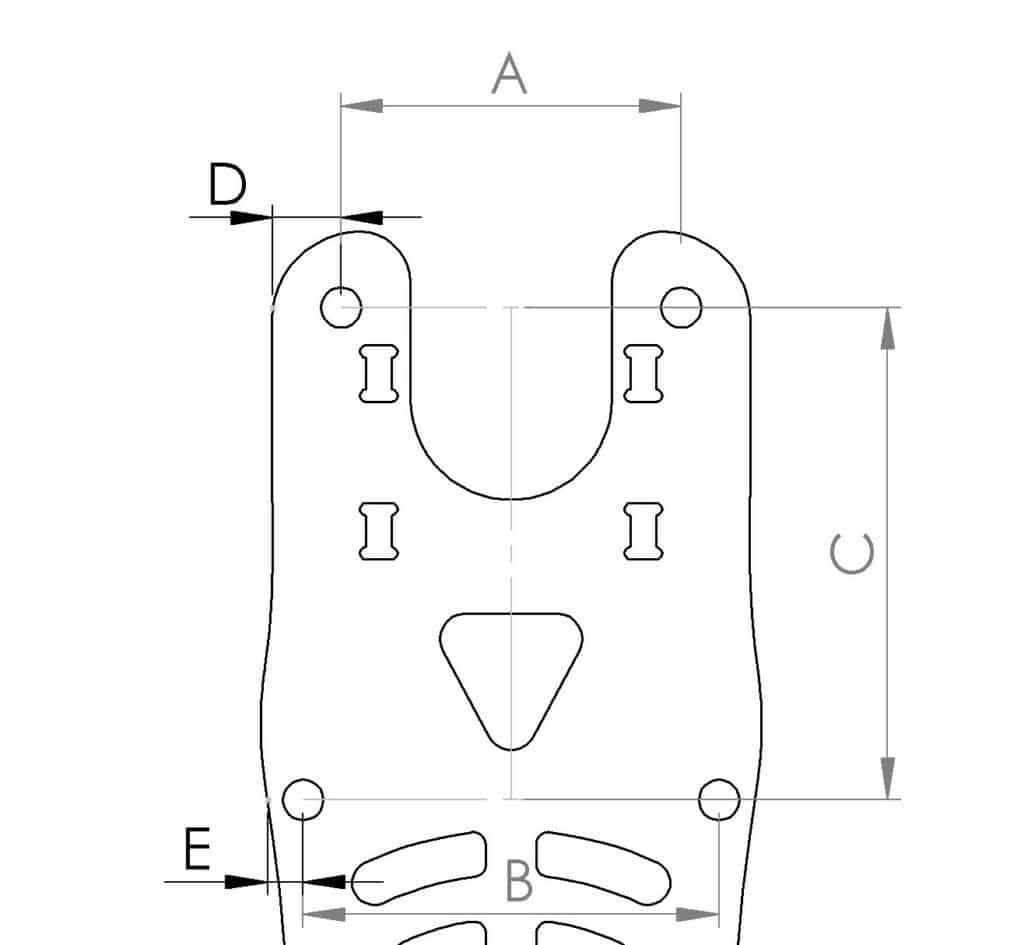 Mesure support GoPro perso