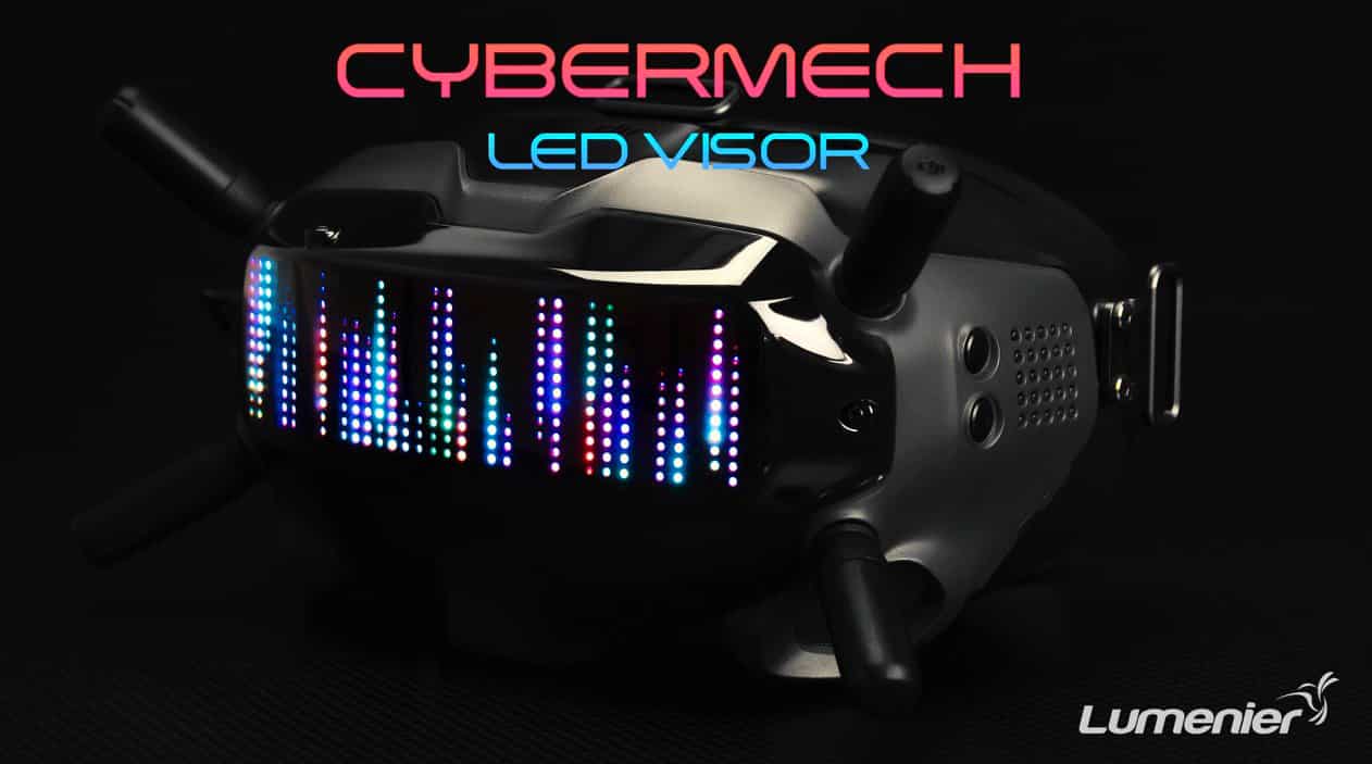 test Lumenier CYBERMECH LED Visor
