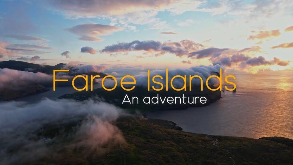 faraoe islands drone fpv