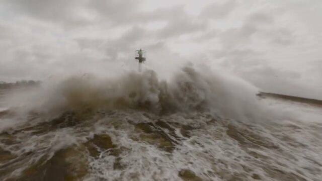 tempete en drone fpv