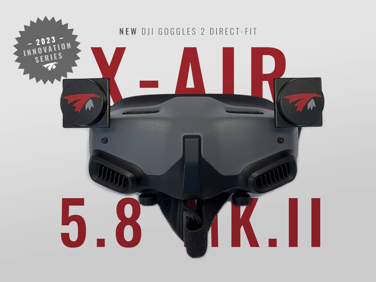 test TrueRC X-Air 5.8 MK.II DJI Goggles 2