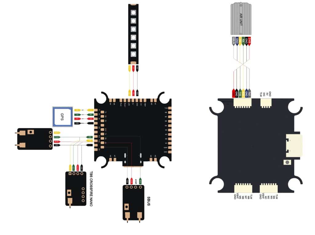 G4 wiring diagram, câblage