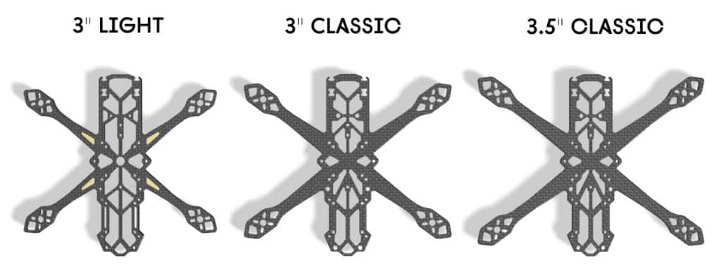 déclinaisons du JeNo 3 pouces