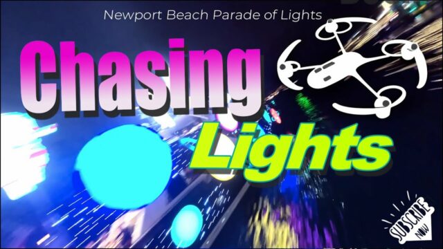 chasing lights drone fpv