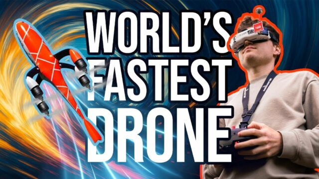 drone fpv le plus rapide du monde record guiness book