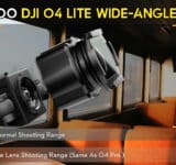 test Flywoo DJI O4 Lite Wide Angle Lens review