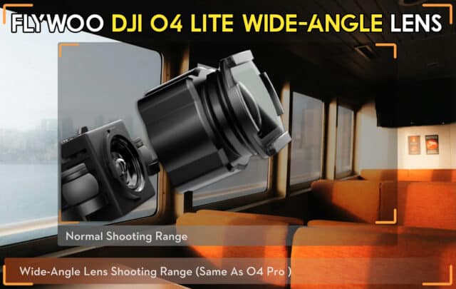 test Flywoo DJI O4 Lite Wide Angle Lens review