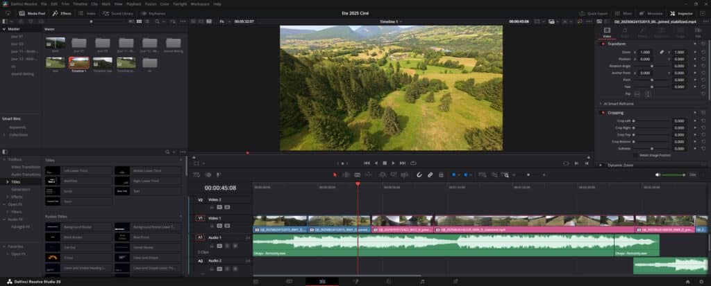 DaVinci resolve