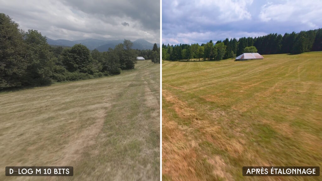 D-Log M Vs Grading DJI O4 Pro