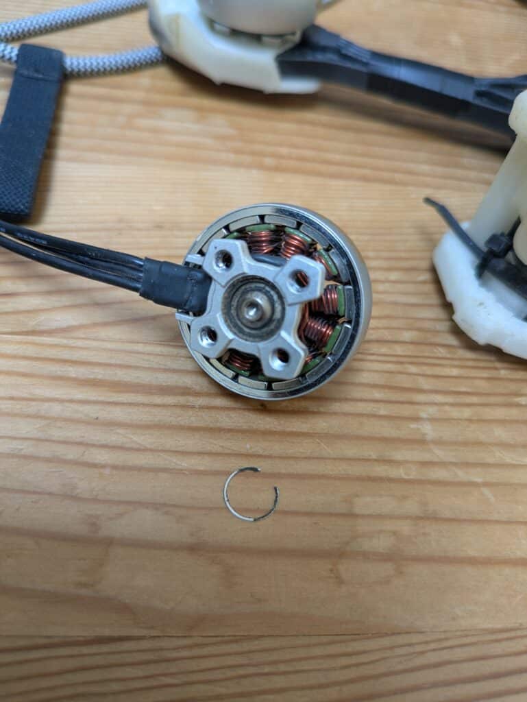 Circlip qui a sauté