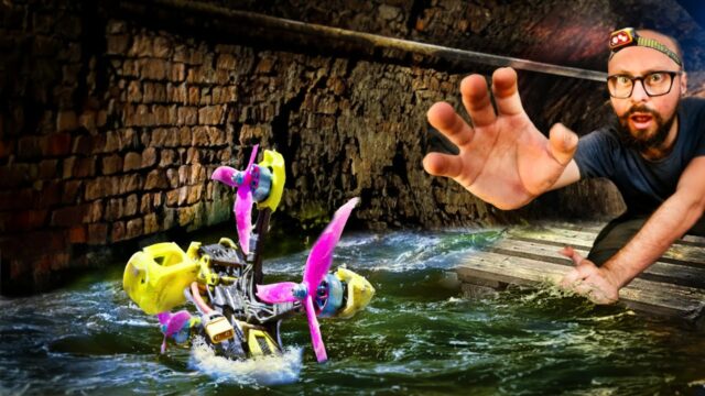 Urbex X Drone FPV perdu dans l'eau