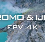 VOLCANS BROMO ET IJEN en drone fpv
