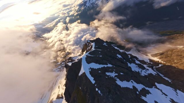 montagne drone fpv