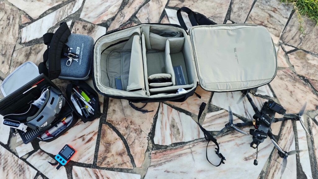 PGYTECH OneGo Lite sac fpv vidé