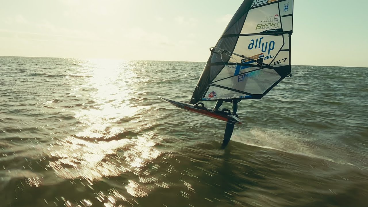 Windfoil drone fpv crash