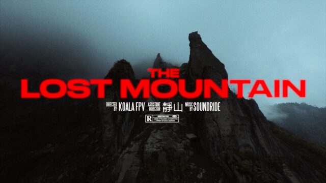 perdu dans les montagnes en drone fpv